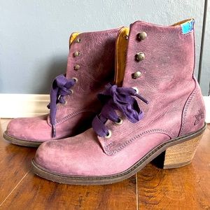 John Fluevog Nuni - Purple Size 6